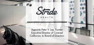 Stride Health Appoints Peter V. Lee