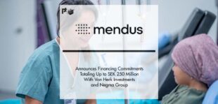 Mendus Announces Financing Commitments Totaling Up to SEK 250 Million With Van Herk Investments and Negma Group | Pharmtech Focus